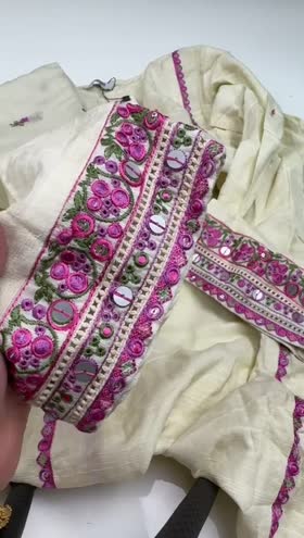 Rs 5700 Sapphire Shirt Duppata ~ LARGE Rs 5700 Sapphire Shirt Duppata ~ LARGE
